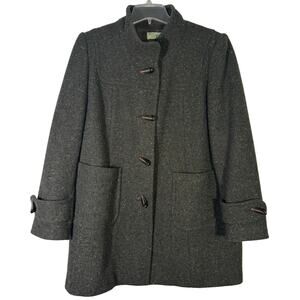 Vintage Jimmy Hourihan Green Donegal TweedCoat Size 48